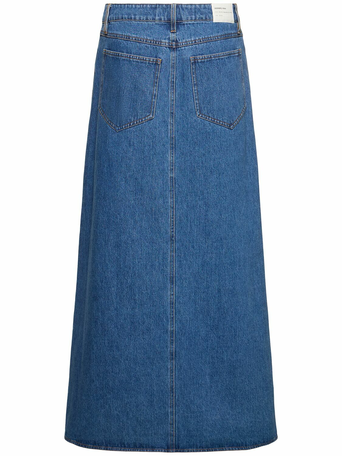 DESIGNERS REMIX Miles Cotton Denim Long Skirt