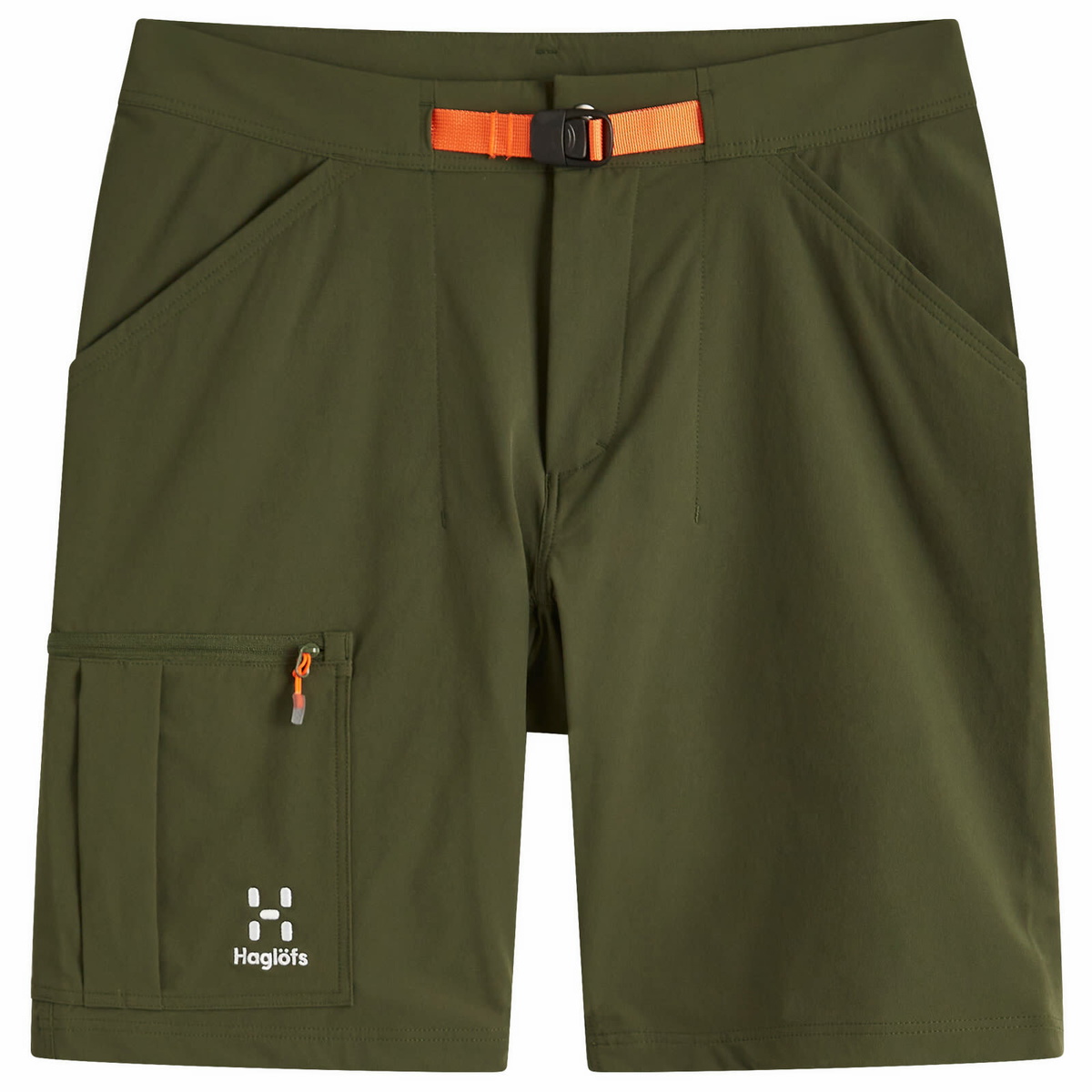 Haglöfs Men's Lizard Softshell Shorts in Seaweed Green