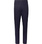 Ermenegildo Zegna - Navy Garment-Dyed Stretch-Cotton Suit Trousers - Navy