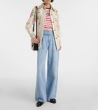 7 For All Mankind Phoenix belted high-rise wide-leg jeans