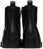 Valentino Garavani Black 'VL7N' City Combat Boots