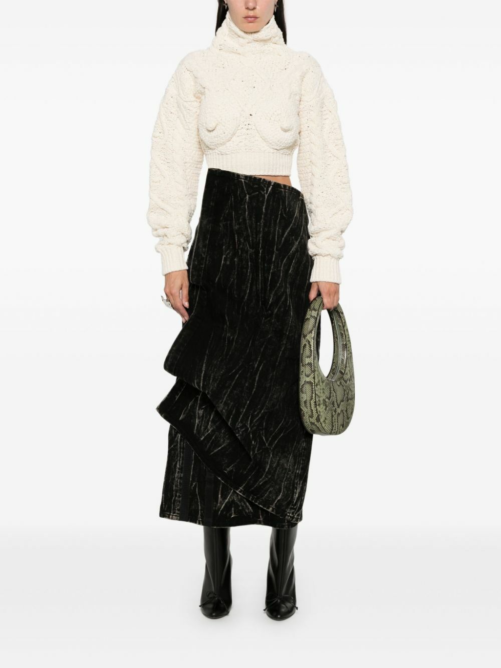 Jean Paul Gaultier Iconic Breast Sweater Jean Paul Gaultier