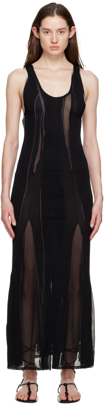 Y/Project Black Seam Allowance Maxi Dress Y/Project