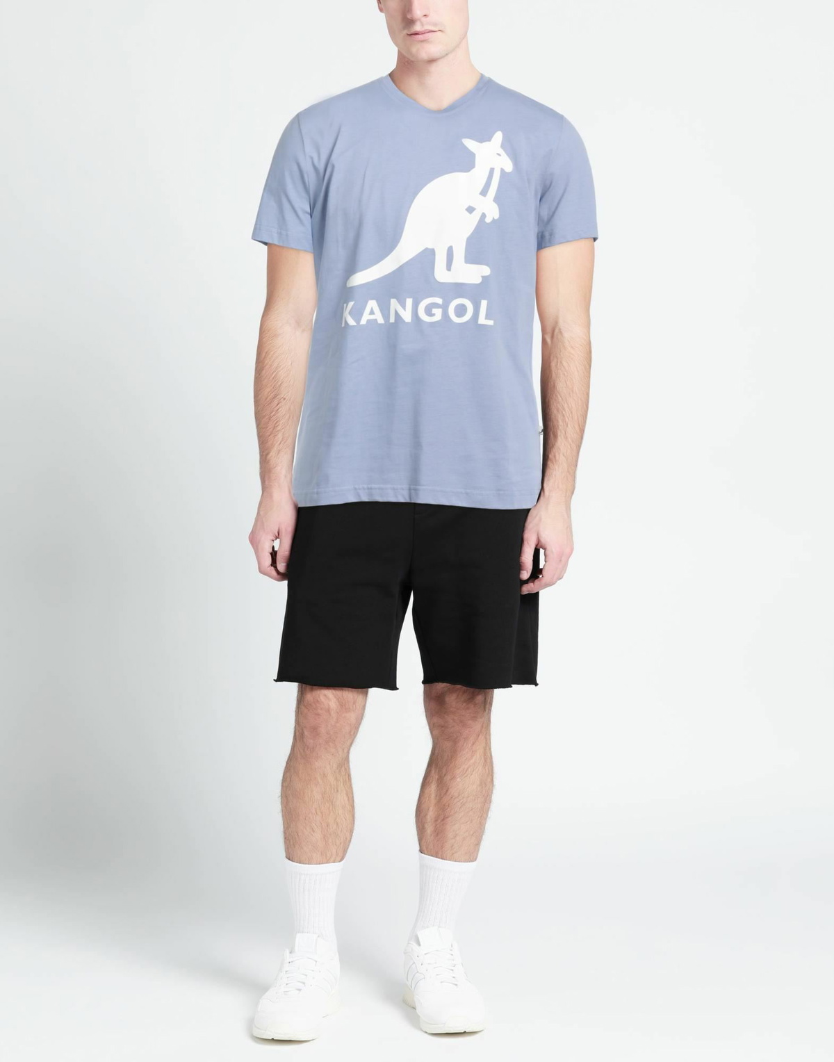 Kangol Mens T-shirt Lilac