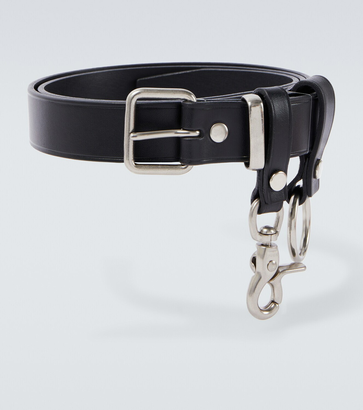 Comme des Garçons Homme Steer Oil leather belt