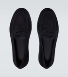 Giorgio Armani Suede penny loafers