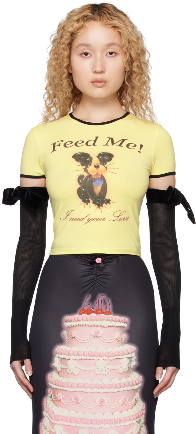 Nodress Yellow PET ME Ballon Dog T-Shirt Nodress