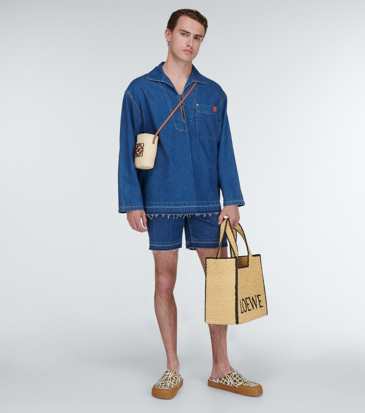 Loewe - Paula's Ibiza Vareuse denim shirt Loewe