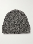 Mr P. - Ribbed Wool and Cashmere-Blend Beanie