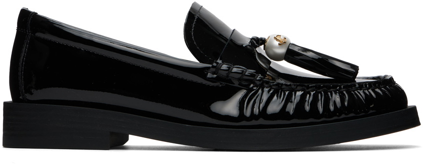 Jimmy Choo Black Addie Loafers Jimmy Choo