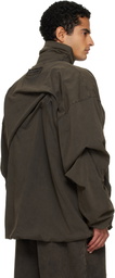 ALAINPAUL Brown Movement Turtleneck