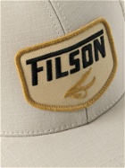FILSON - Logger Logo-Appliquéd Mesh and Cotton-Ripstop Baseball Cap