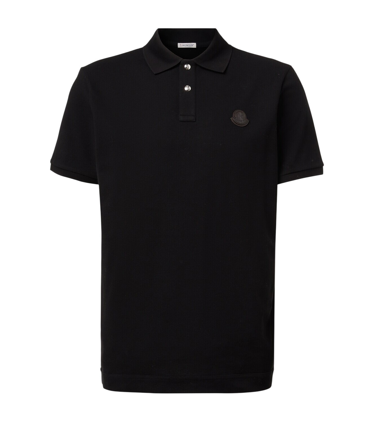 Moncler Half-zip Piqué Cotton Shirt Navy Moncler