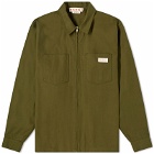 Marni Men's Zip Through Work Jacket in Leaf Green