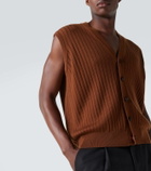 Bottega Veneta Ribbed-knit wool sweater vest