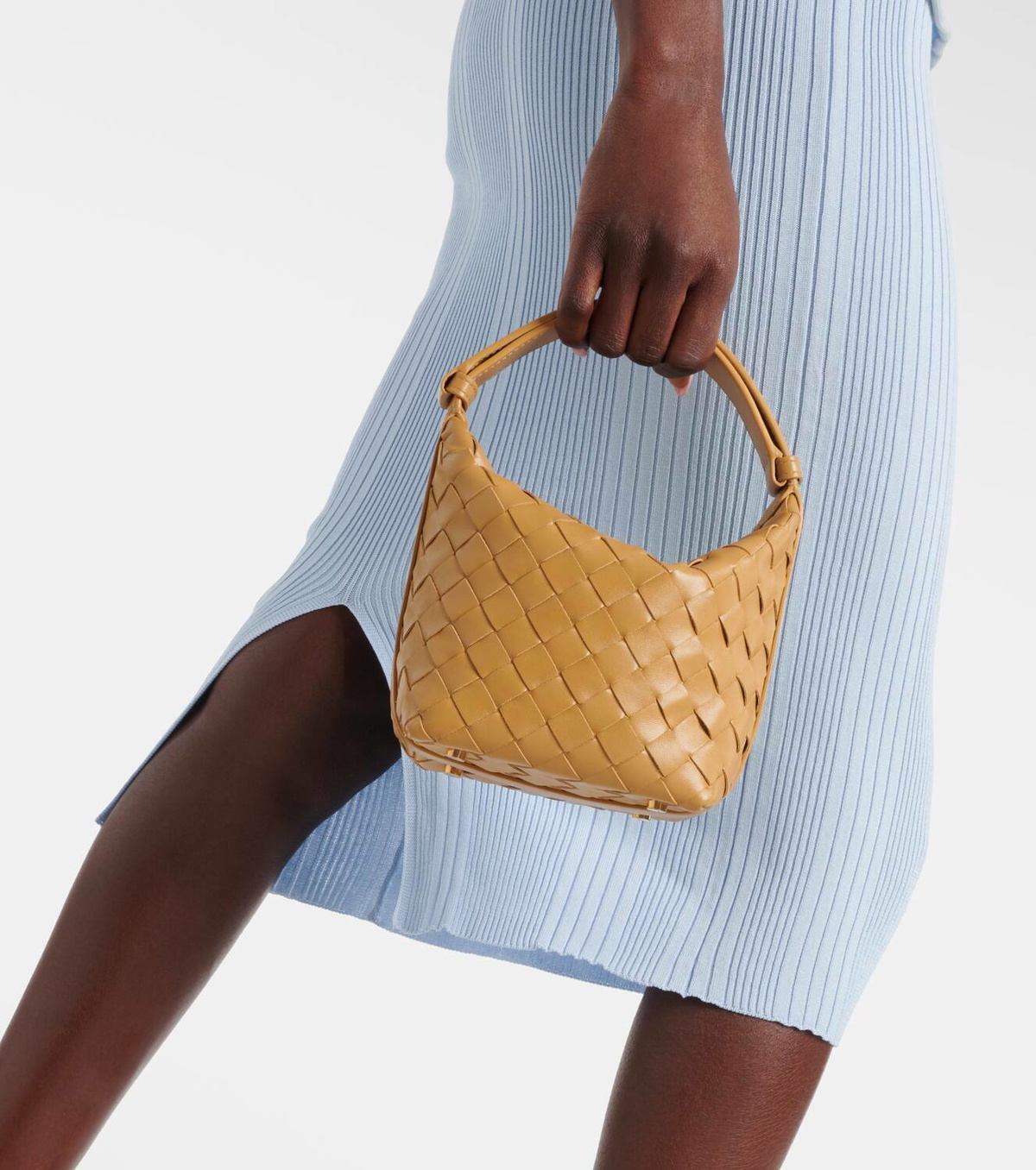 Bottega Veneta Candy Wallace Mini leather tote bag