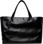 Nothing Written Black Large Leather Tote