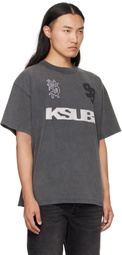 Ksubi Gray Rugged Ekcess T-shirt