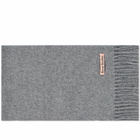 Acne Studios Men's Canada Skinny New Scarf in Grey Melange