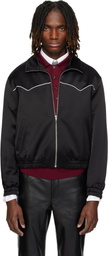 Ernest W. Baker Black Western Track Jacket