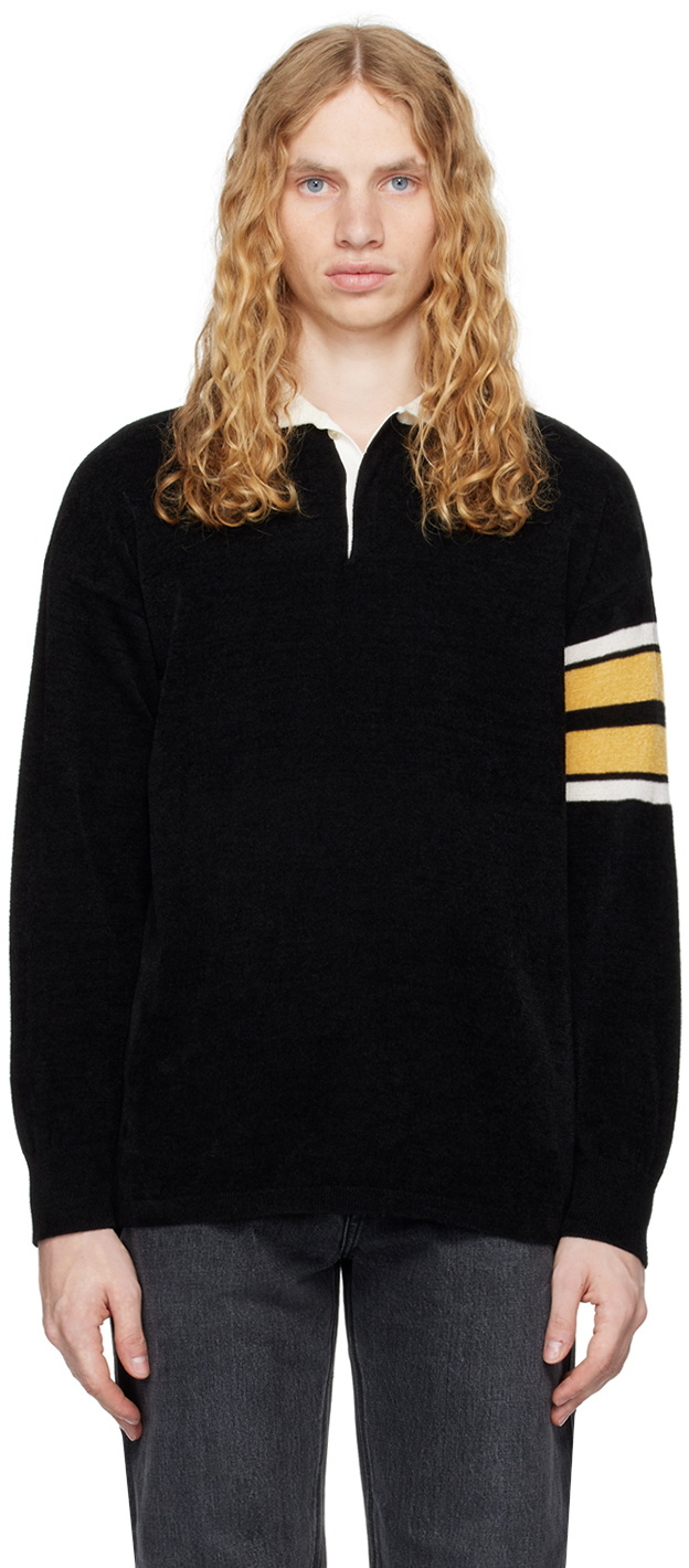 OUAT Black Meta Polo