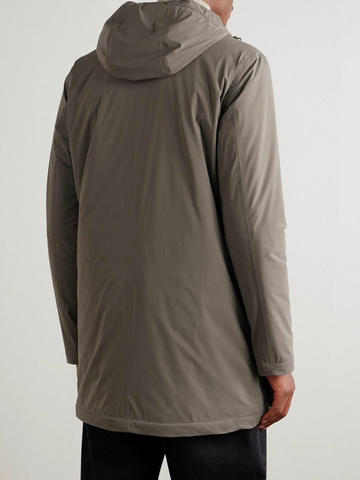 Herno - Padded Shell Hooded Parka - Brown