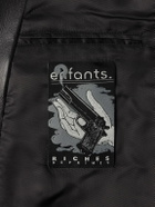 Enfants Riches Déprimés - Florence Double-Breasted Leather Jacket - Black