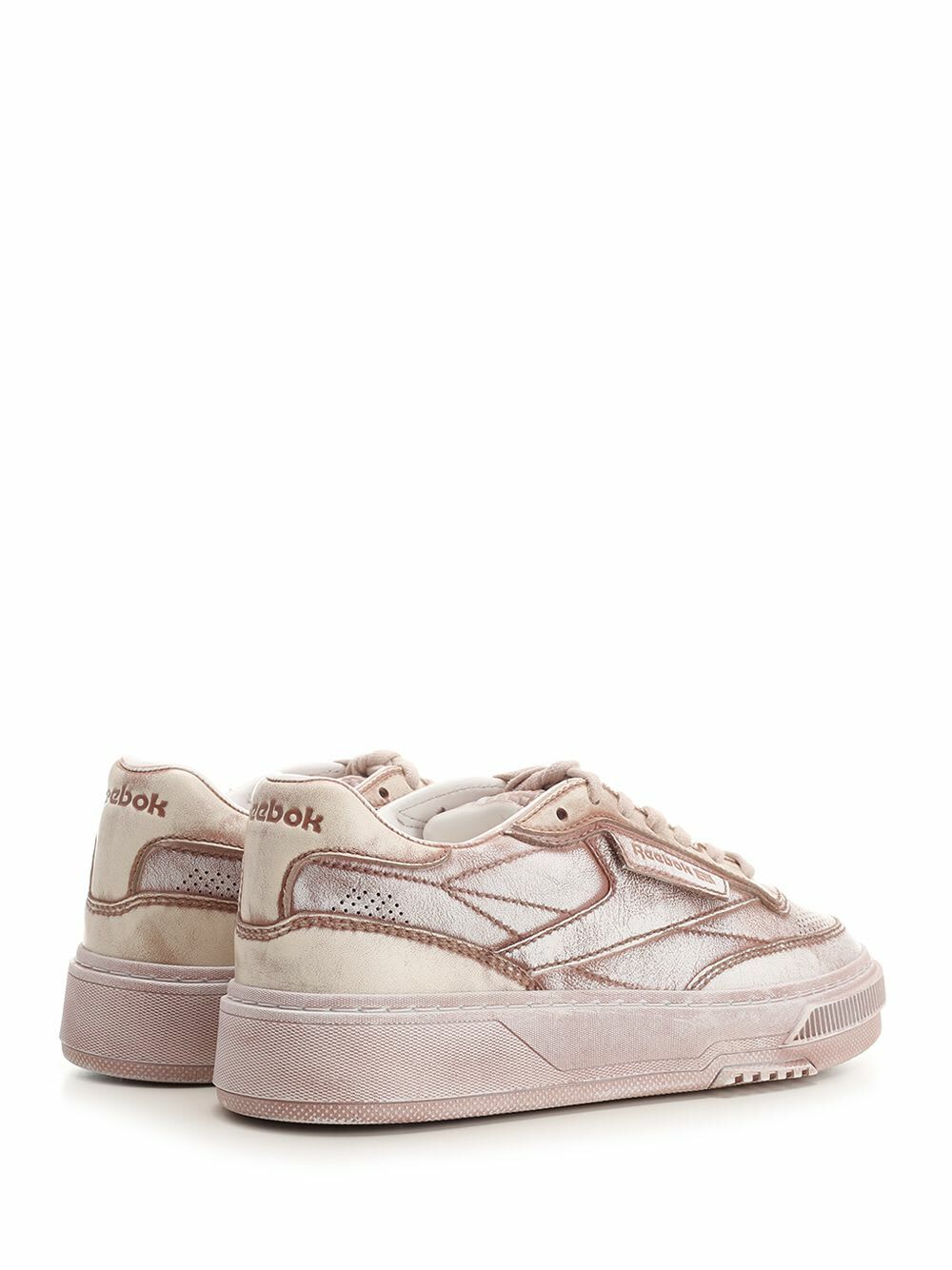 Reebok club C Ltd Clay Wash Leather Sneakers