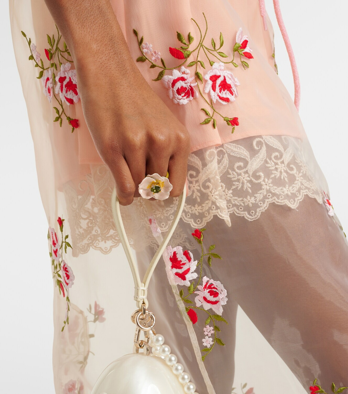 Simone Rocha Blooming Poppy ring