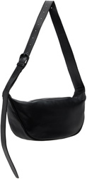 St. Agni Black Adjustable Crescent Bag