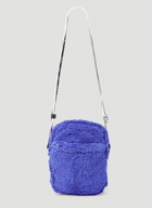 Marni - Branded Strap Crossbody Bag in Blue