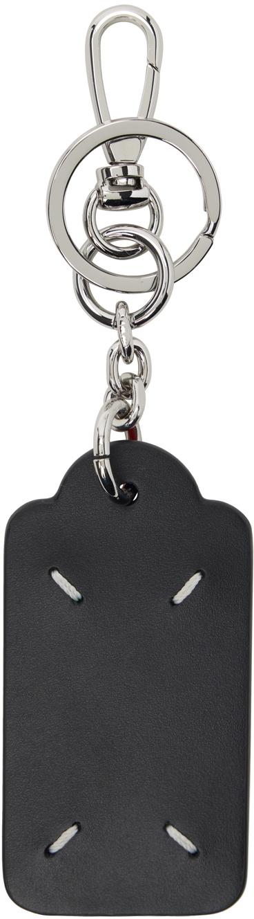 Maison Margiela Red & Black Tag Keychain