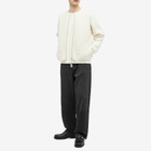 Jil Sander+ Men's Jil Sander Plus Reversible Sherpa Vest in Eggshell