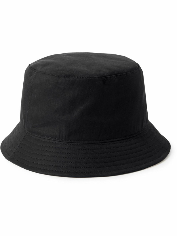 Photo: nanamica - Embroidered GORE-TEX® Bucket Hat - Black