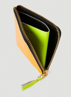 Fluo Zip Wallet in Green