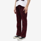 Baracuta x Needles Jacquard Pant in Red