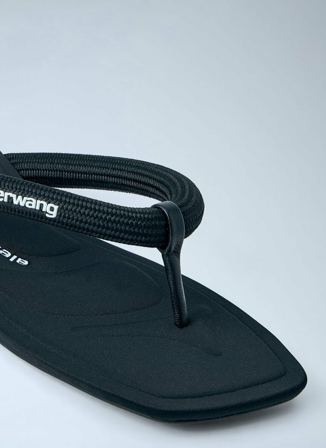 Alexander Wang Jenna Tubular Flat Thong Sandals
