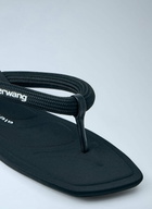 Alexander Wang Jenna Tubular Flat Thong Sandals