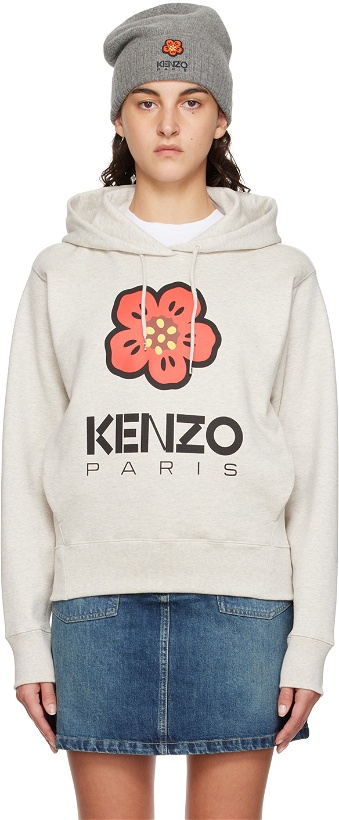 Photo: Kenzo Gray Kenzo Paris Boke Flower Hoodie