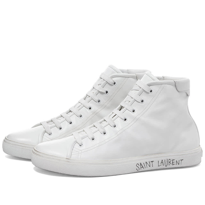 Photo: Saint Laurent Malibu 05 Mid Sneaker