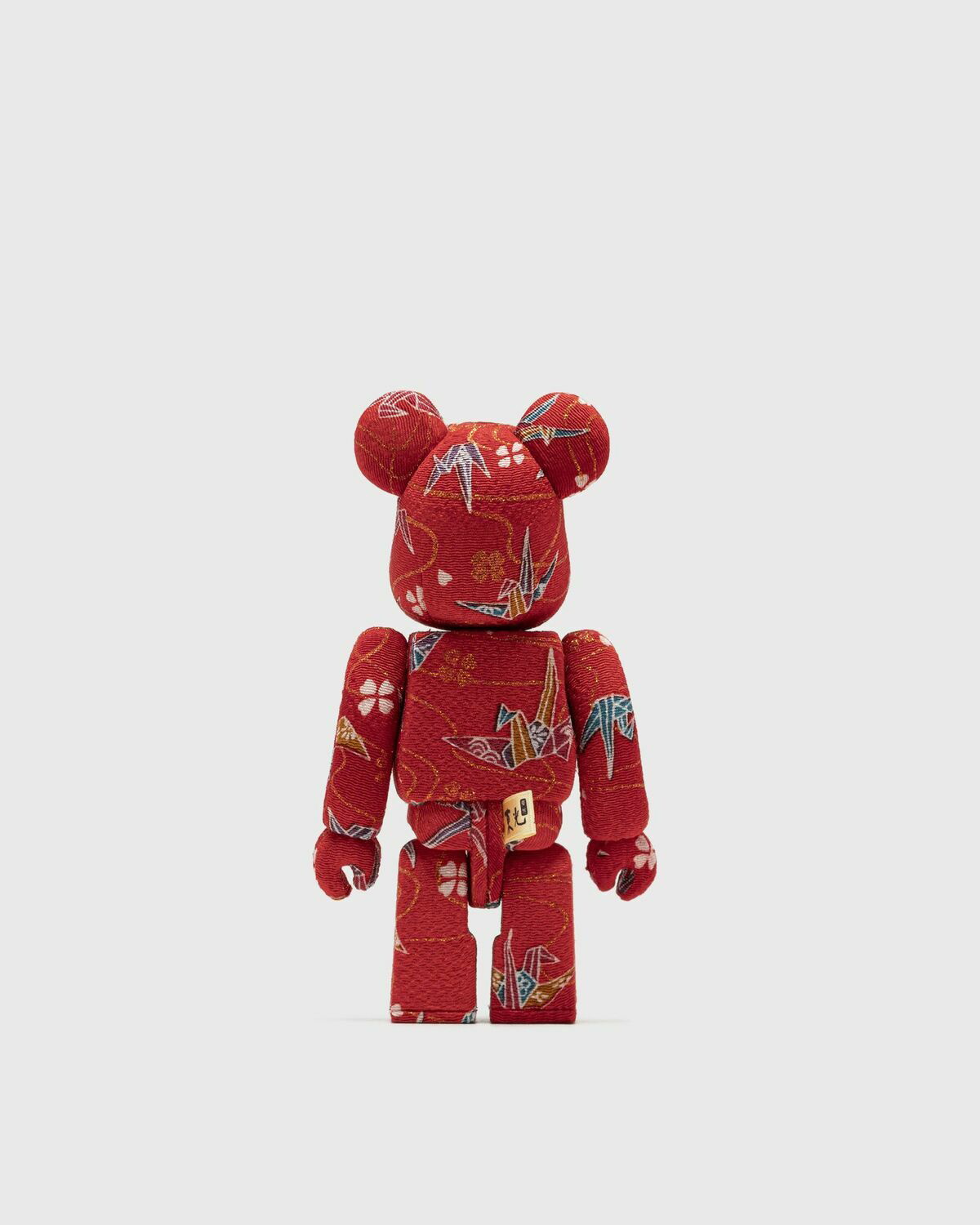 Medicom Bearbrick Kimekomi Origami Cranes Red Toys Medicom