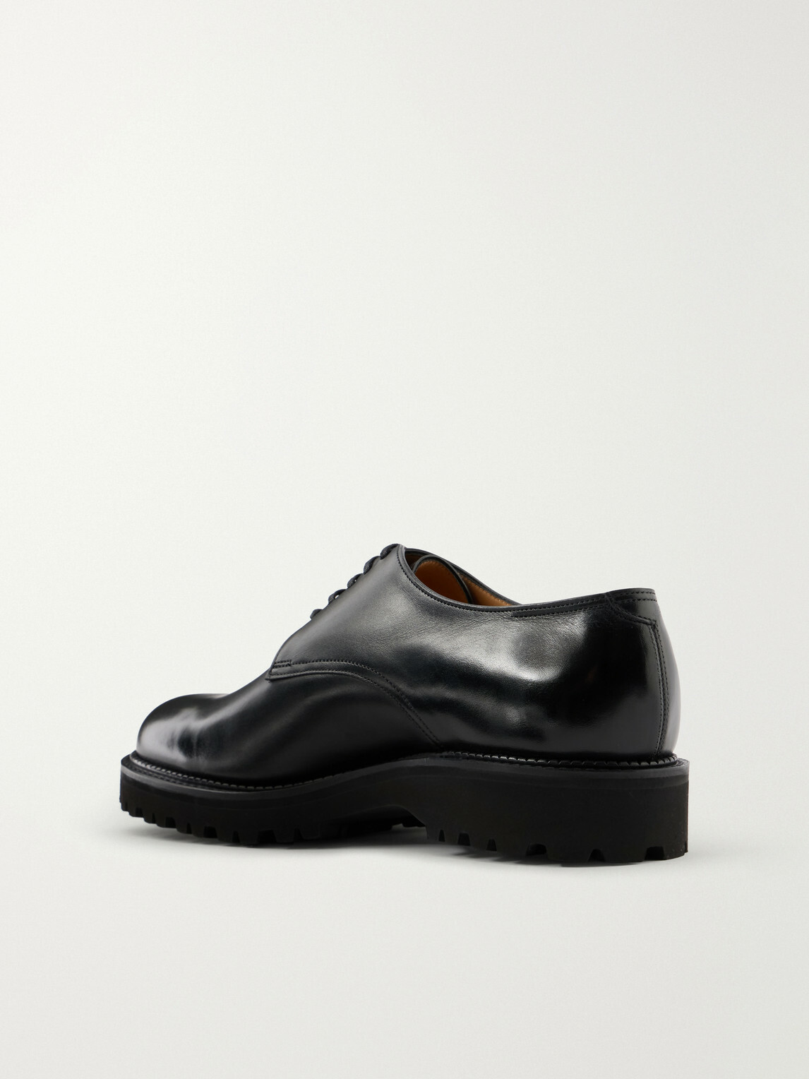 John Lobb - Tenby Leather Derby Shoes - Black