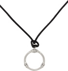 TAKAHIROMIYASHITA TheSoloist. Small Circular Pendant Necklace