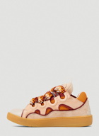 Lanvin - Curb Sneakers in Orange