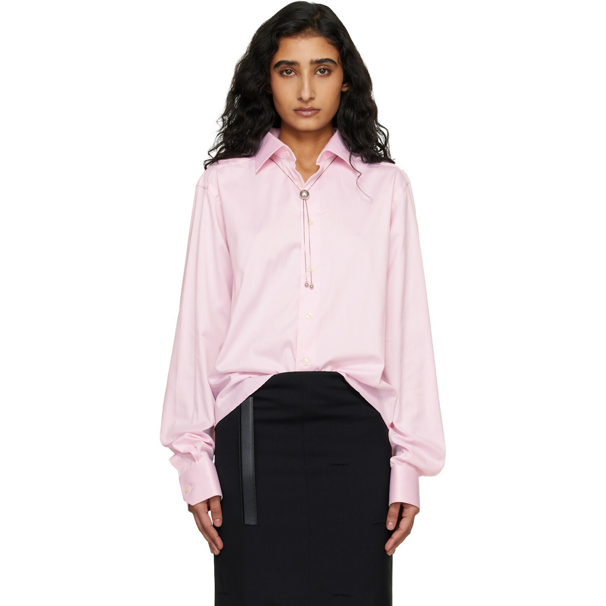 HODAKOVA Pink Flip Shirt