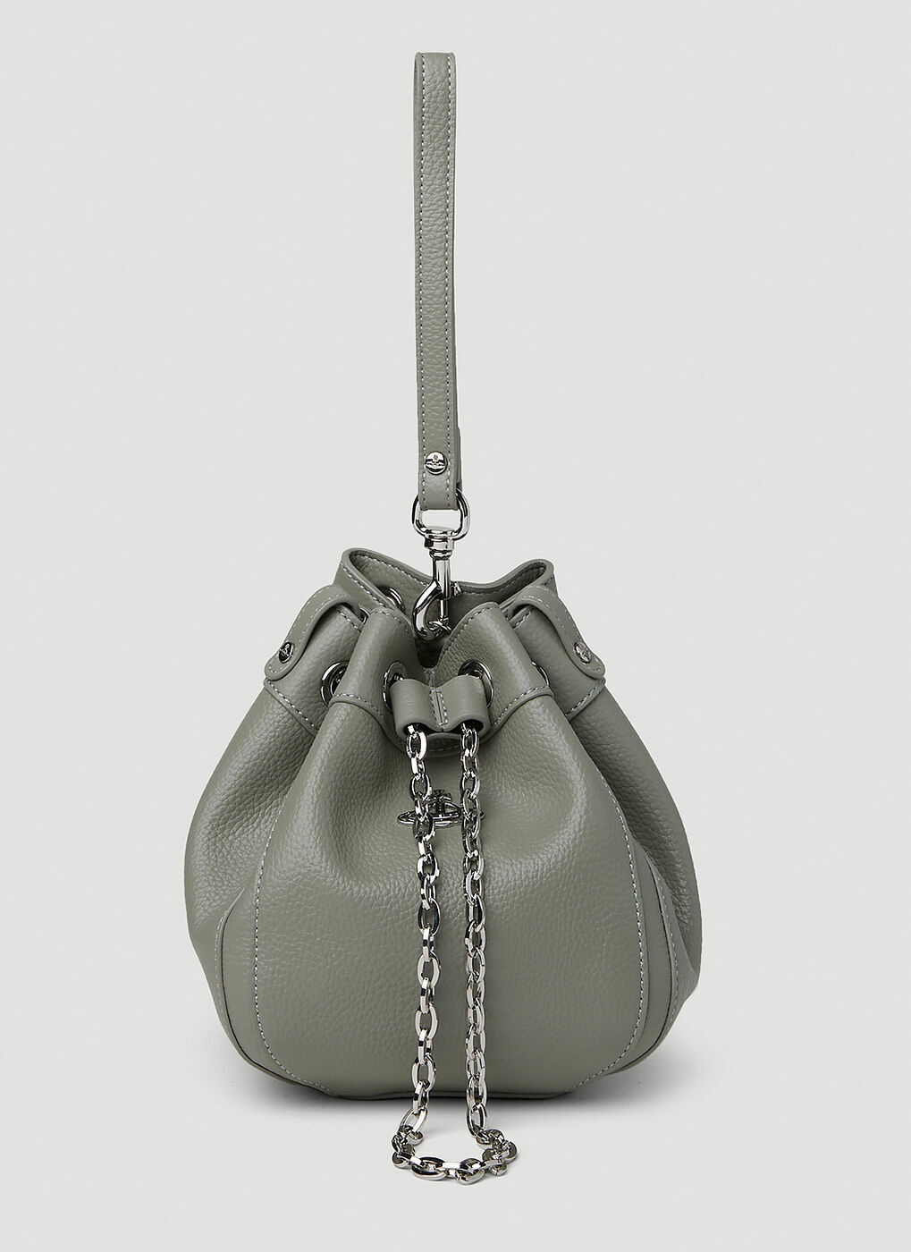 Vivienne Westwood Black Small Chrissy Bucket Bag