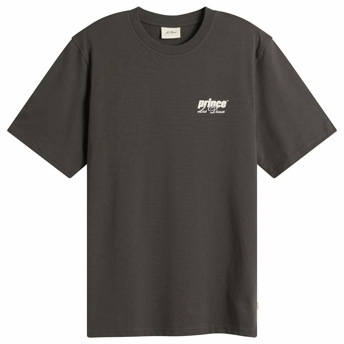 Les Deux Men's Prince LD T-shirt in Raven Grey