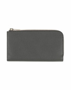 Valextra Womens Wallet in Grey