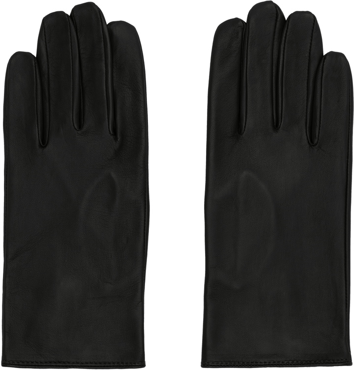Photo: Ernest W. Baker Black Leather Gloves