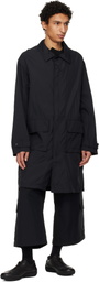 Y-3 Black Nylon Parka